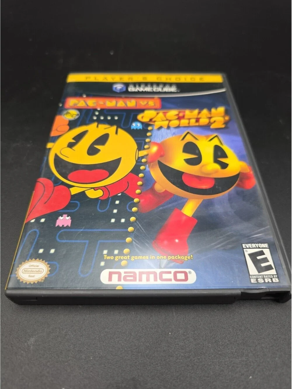 Pac-Man vs./Pac-Man World 2 Complete CIB Nintendo GameCube TESTED & WORKING